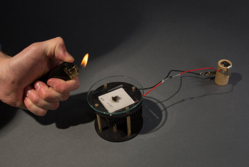The Aura Harvester is a collection of dust from artworks at the Gemäldegalerie in Berlin