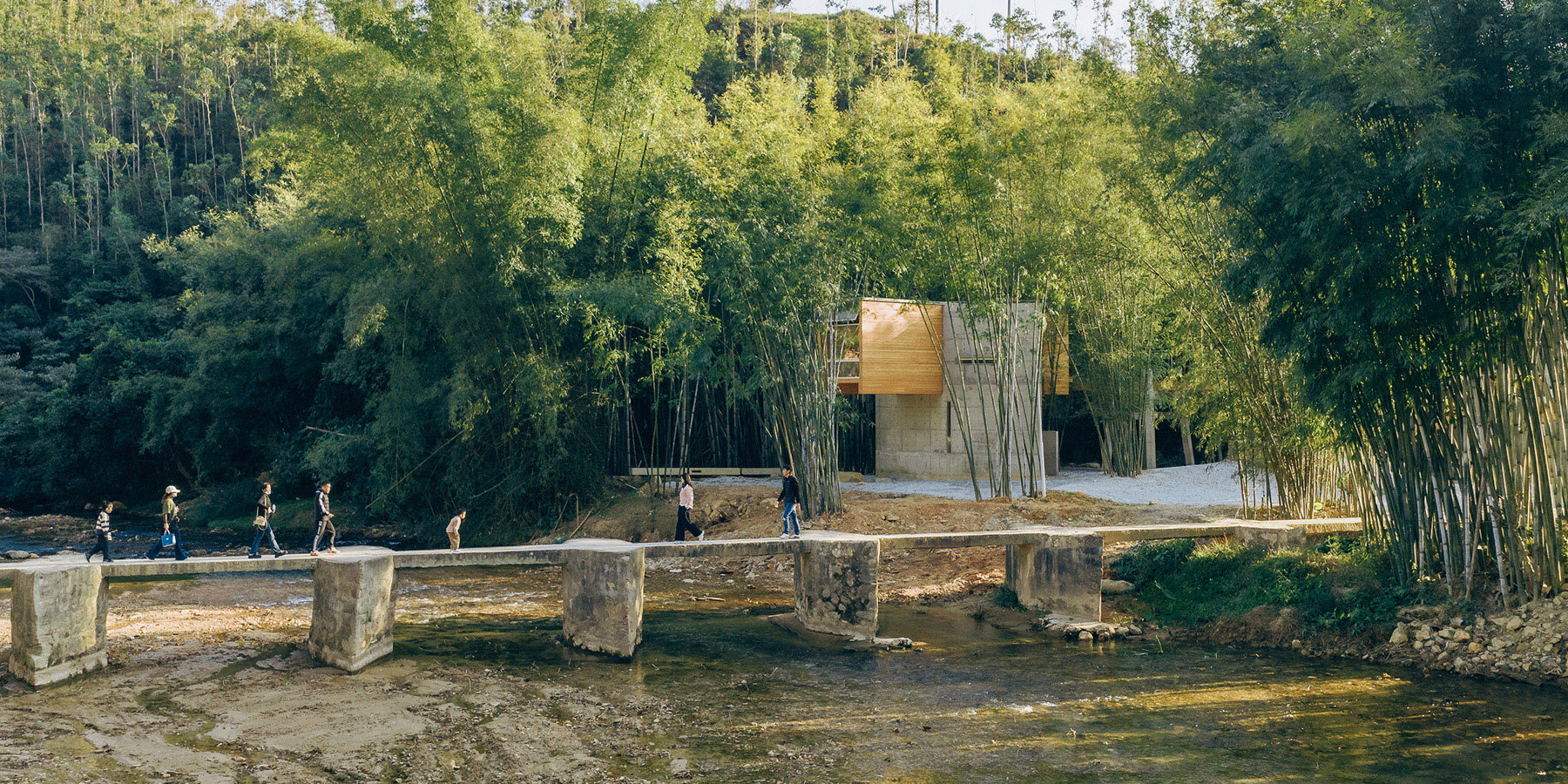 huizhou-vernacular-historic bridges-micro-museum-luo-studio-china-designboom-1800-2