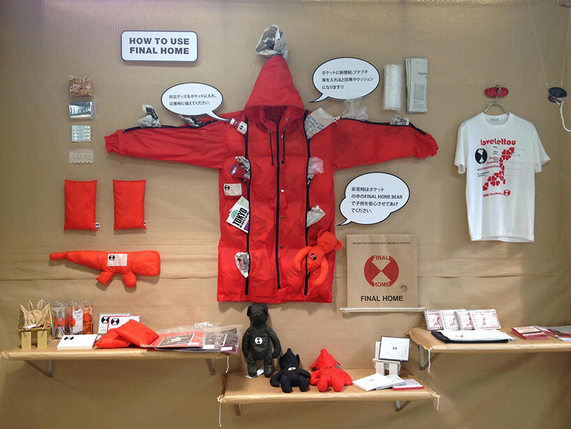 kosuke tsumura's 44-pocket parka explores survival through wearable space - 1