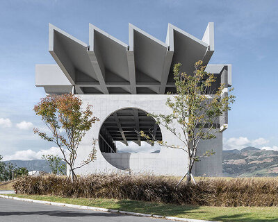 tanghua architects shapes monumental museum in china dedicated to documentary films
