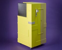 paul&albert turn dutch front doors into sculptural cabinet for citizen participation in assen