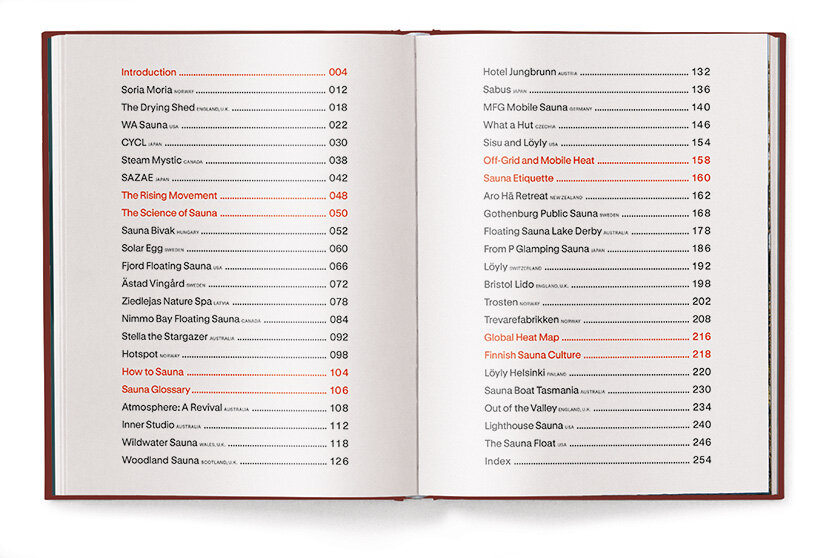 'ridiculously good-looking saunas' showcases 36 design-led thermal retreats worldwide - 12