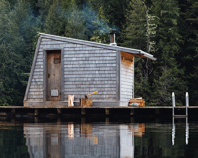 'ridiculously good-looking saunas' showcases 36 design-led thermal retreats worldwide