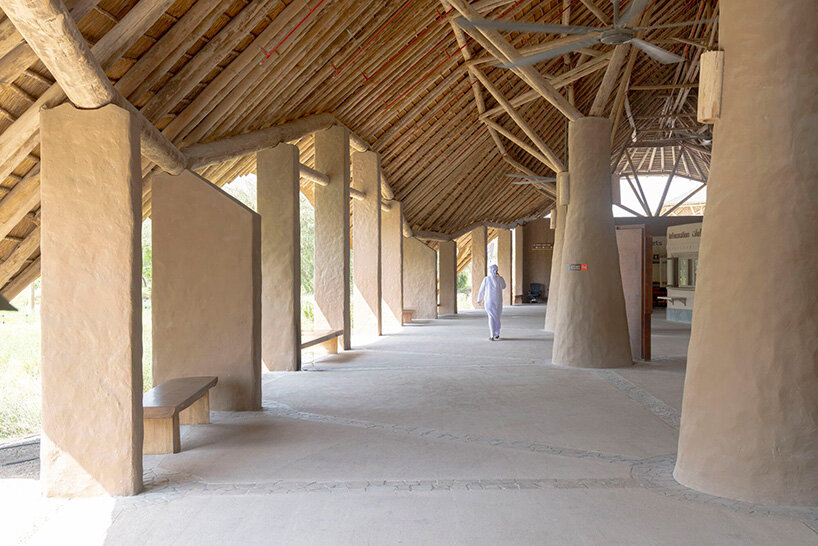 urko s&aacute;nchez reinterprets african vernacular architecture in UAE with thatched pavilions - 1