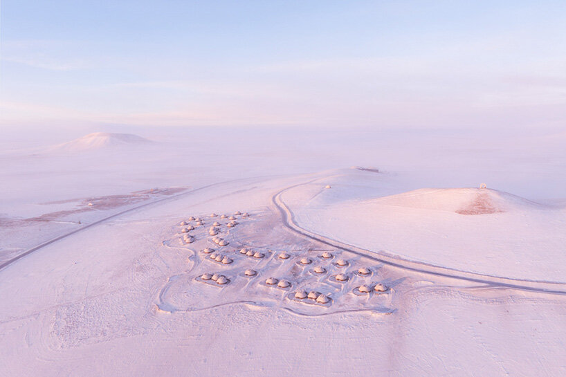 volcano-shaped cabins dot inner mongolia's steppe at PLAT ASIA's hotel of arrivals - 5