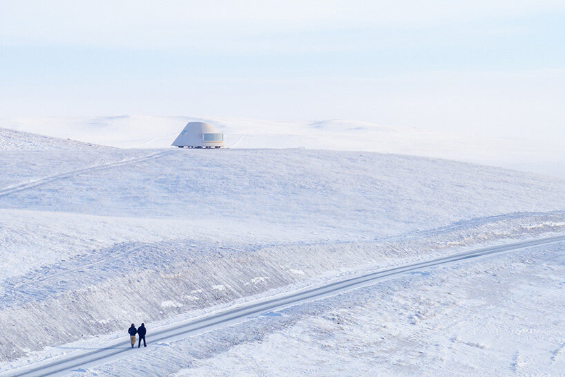 volcano-shaped cabins dot inner mongolia's steppe at PLAT ASIA's hotel of arrivals - 1