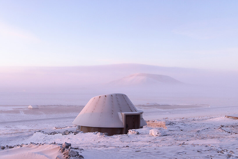 volcano-shaped cabins dot inner mongolia's steppe at PLAT ASIA's hotel of arrivals - 9