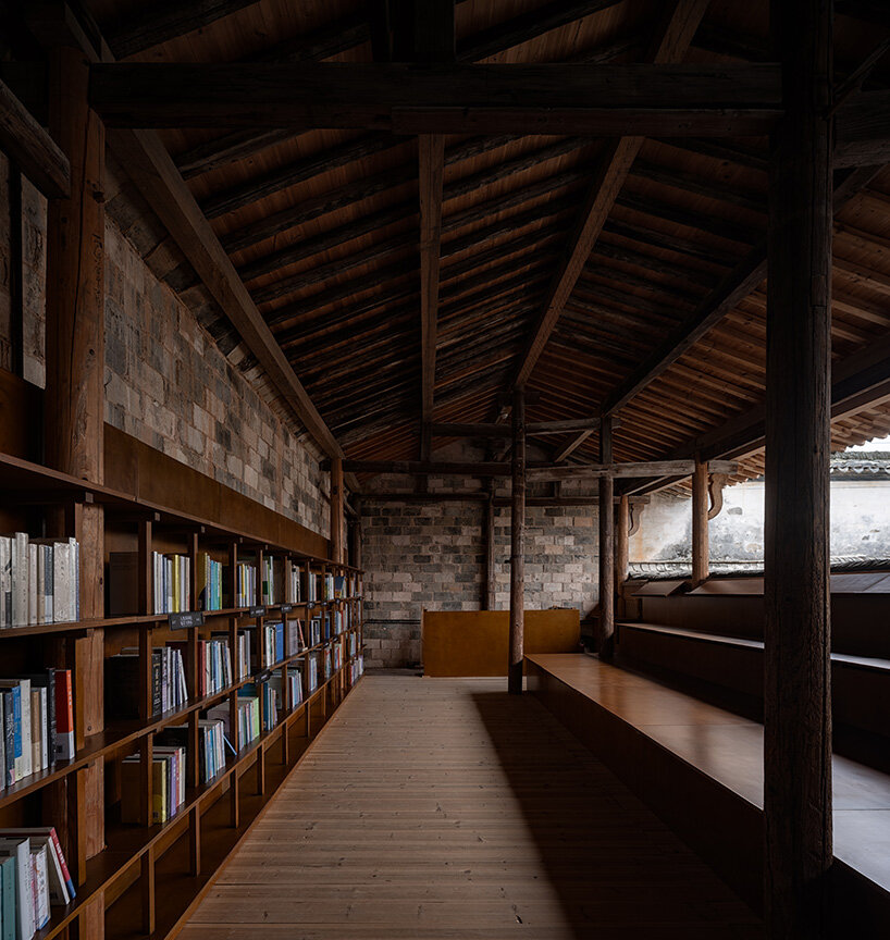 atelier guo inserts cinema into an ancestral hall in china without touching its past - 10