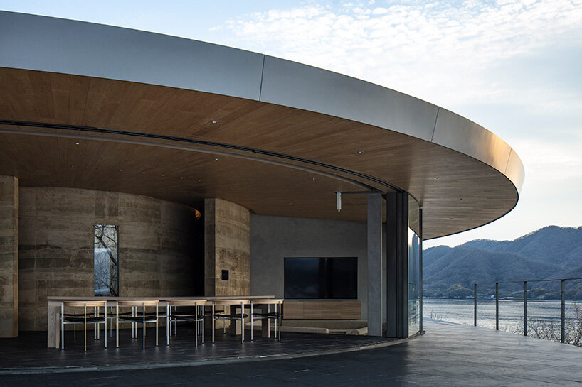 bjarke ingels group completes three rammed earth villas for NOT A HOTEL in japan - 7