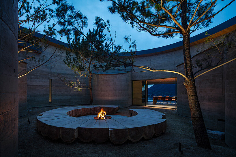 bjarke ingels group completes three rammed earth villas for NOT A HOTEL in japan - 14