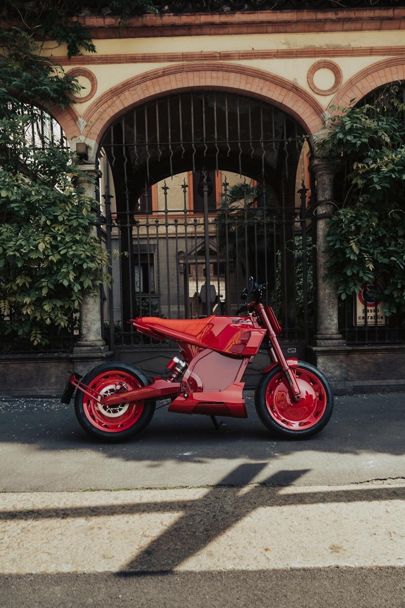 BRABUS x DAB motors' electric motorcycle series goes bold in playful color scheme - 8