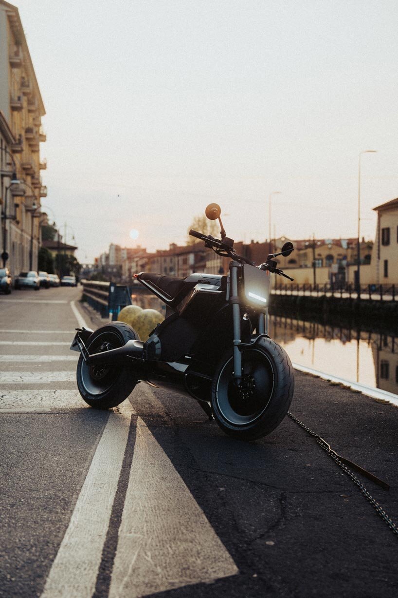 BRABUS x DAB motors' electric motorcycle series goes bold in playful color scheme - 9