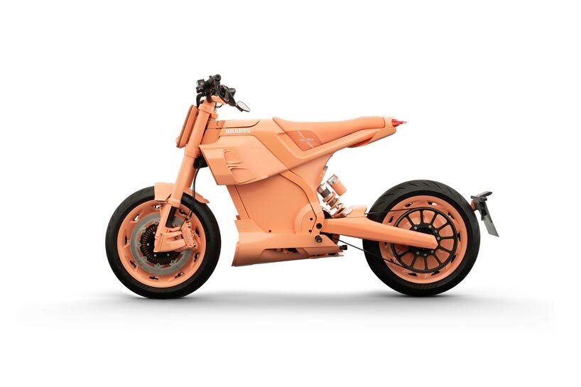 BRABUS x DAB motors' electric motorcycle series goes bold in playful color scheme - 5