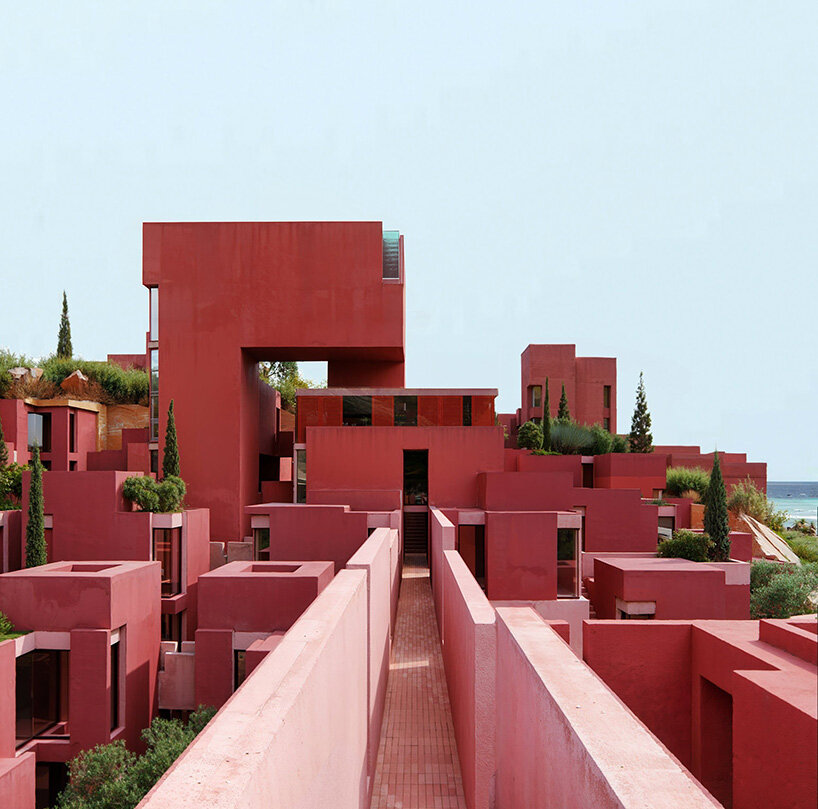 inside bofill taller de arquitectura's color-coded labyrinths and constructed dreamscapes - 11