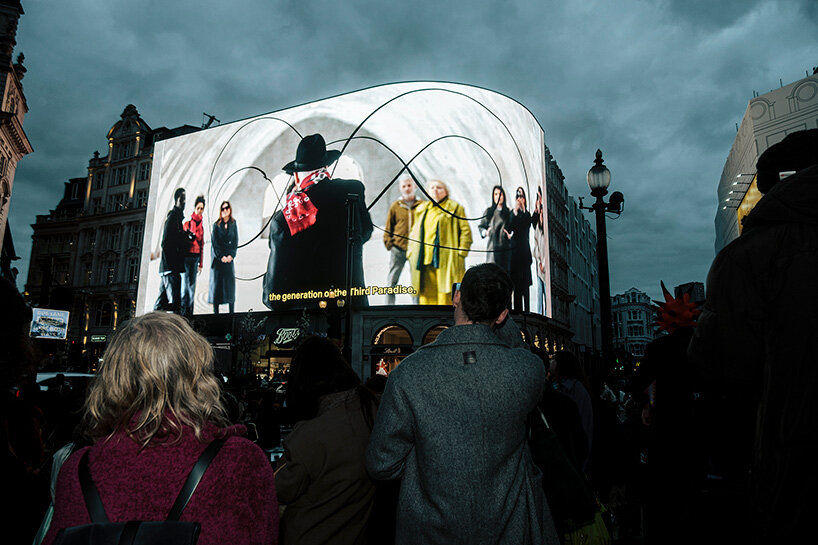 michelangelo pistoletto turns global screens into shared space for reflection and coexistence - 2