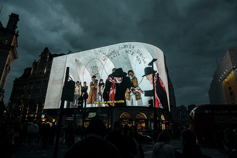 michelangelo pistoletto turns global screens into shared space for reflection and coexistence - 4