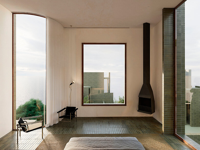 bofill taller de arquitectura drapes terraced green resort across coastal forest in albania - 13