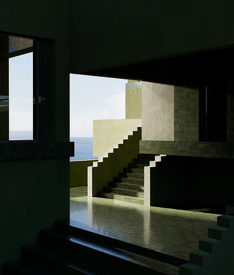 bofill taller de arquitectura drapes terraced green resort across coastal forest in albania - 11