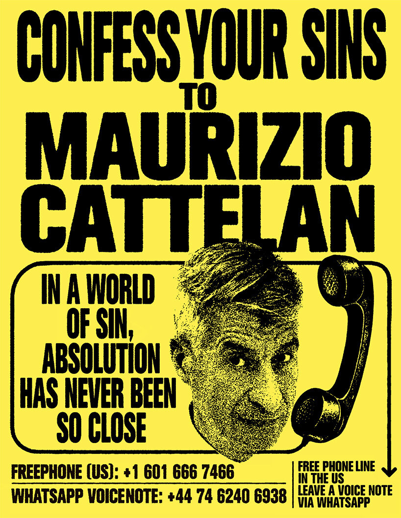 confess your sins to maurizio cattelan and you might win his fallen pope miniature - 7