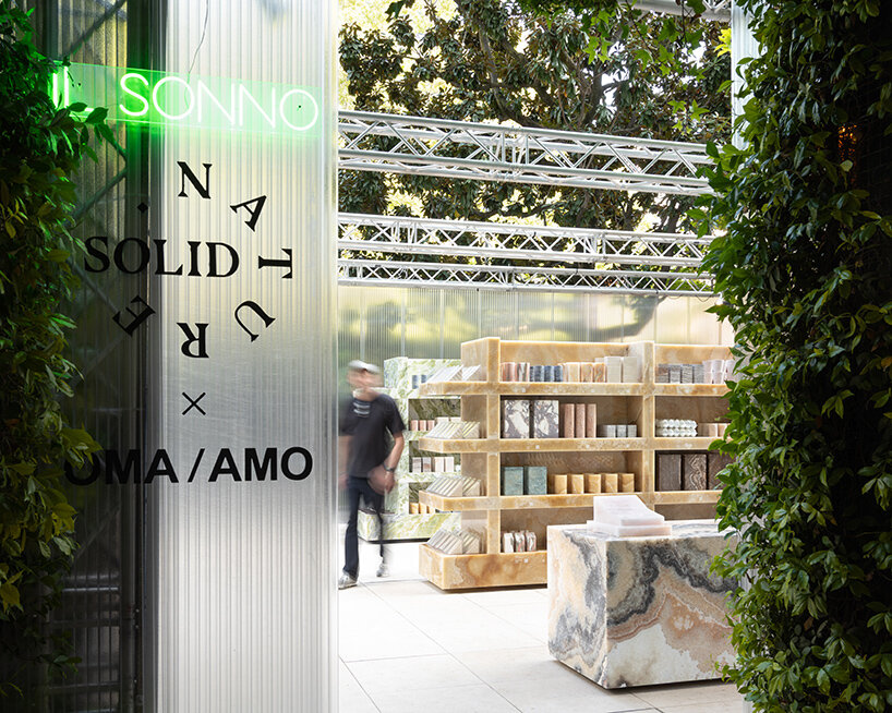 OMA/AMO and solidnature replace supermarket items with their stone lookalikes in milan - 1