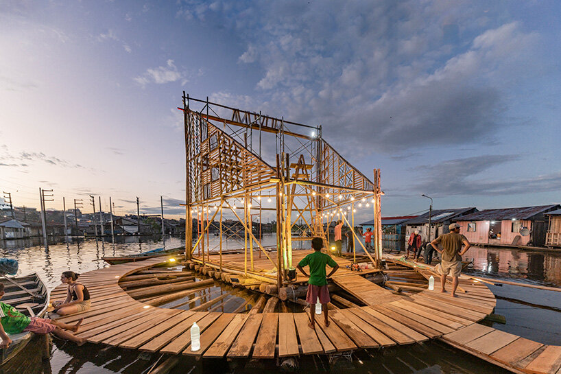 as waters rise in the peruvian amazon, espacio común's cinema stage gathers a city afloat - 7