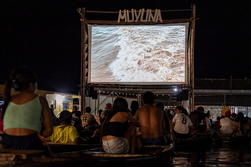 as waters rise in the peruvian amazon, espacio común's cinema stage gathers a city afloat - 12