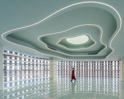 how wutopia lab's 'magical realism' turns everyday spaces into ethereal interior atmospheres