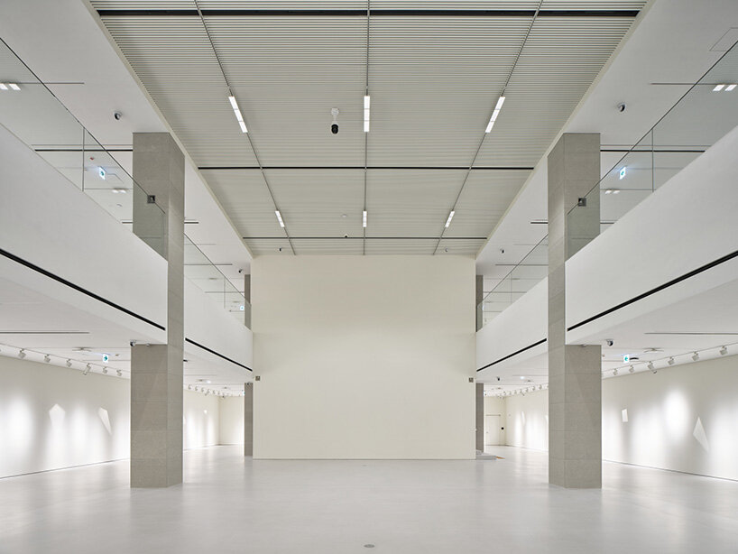 centre pompidou hanwha opens in seoul inside jean-michel wilmotte's box of light - 9