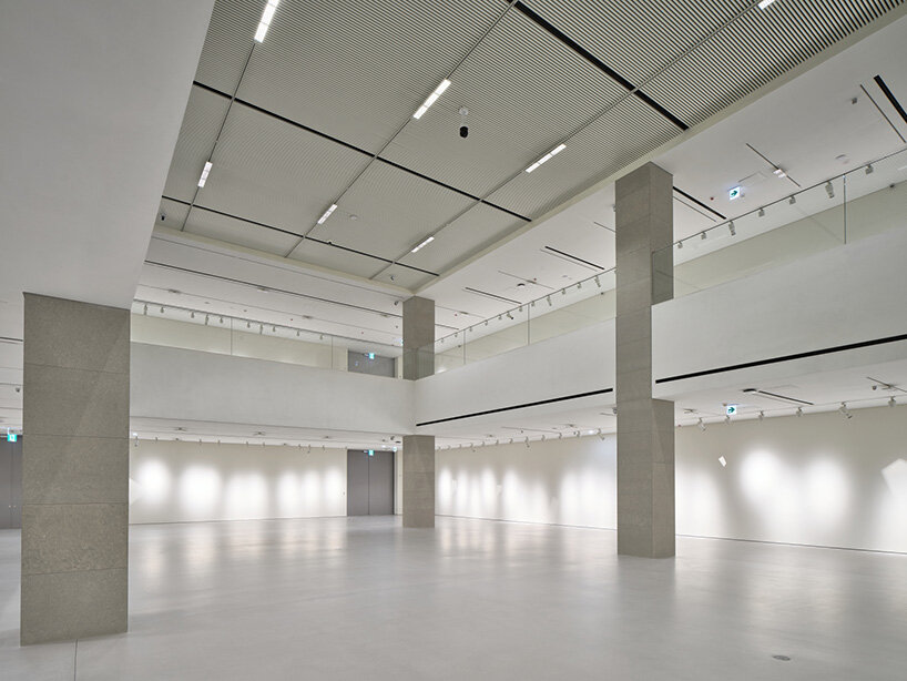 centre pompidou hanwha opens in seoul inside jean-michel wilmotte's box of light - 10