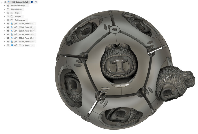 meet labububot, MIT’s rolling franken-robot composed of twelve labubu heads - 13