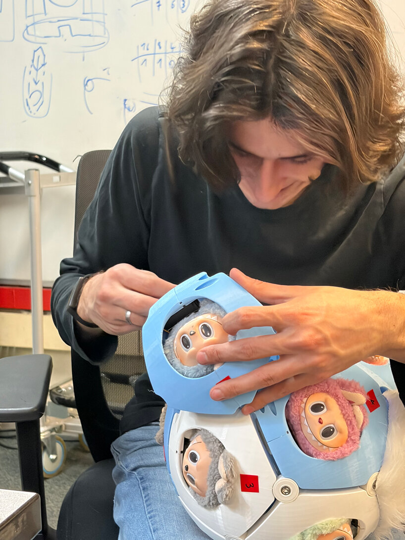 meet labububot, MIT’s rolling franken-robot composed of twelve labubu heads - 11