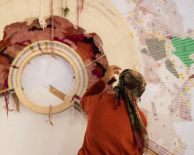 from rainfall to textile, frances van hasselt shapes a slow, women-led practice in south africa
