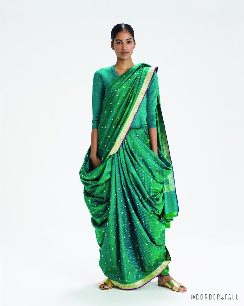 the sari series demonstrates powerful knowledge in gentle drapes - 8