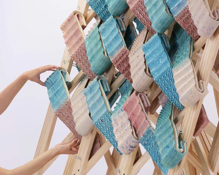 3D printed ceramic shingles turn clay into a light-responsive facade skin