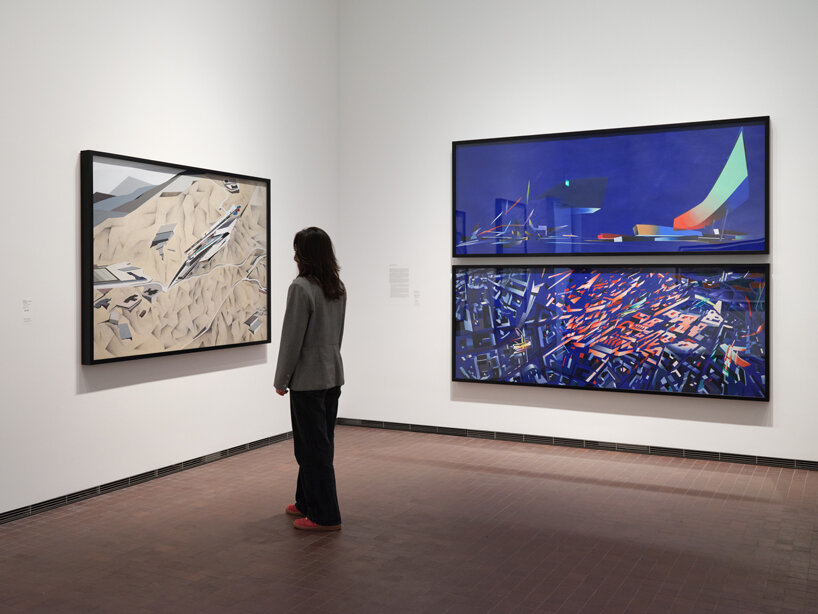 major exhibition of rare paintings and archives honors zaha hadid ten years after her passing - 7