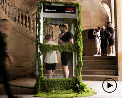2147: a voice from the future transforms a reclaimed payphone into an AI interface