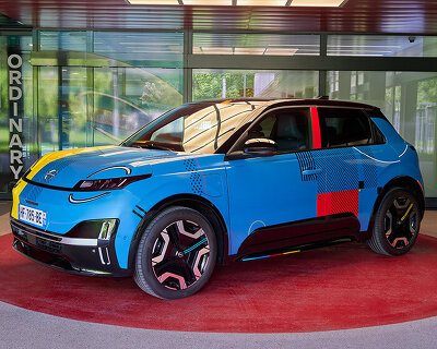 marc-andré fauteux turns the all-new nissan micra into a moving canvas