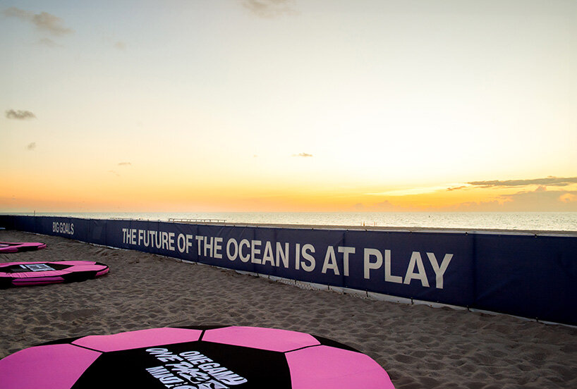 argentine artisans crochet soccer nets into monumental artworks on miami beach - 18