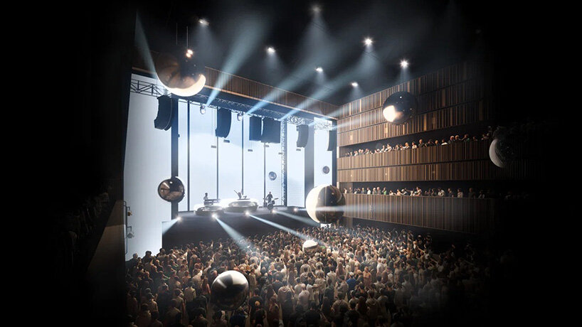 BIG drapes music hall in limestone curtains across croatia's slavonian landscape - 7