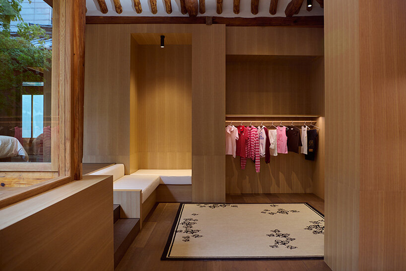 inside a century-old hanok, urban sophistication seoul flagship is organized like a home - 6