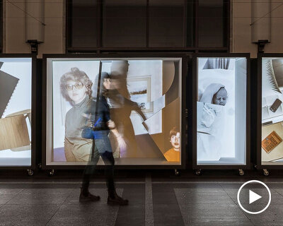 memory, sound and projection reframes home in bratislava university exhibition