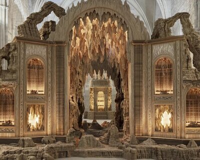 eva jospin crafts entire worlds from cardboard, one cut at a time