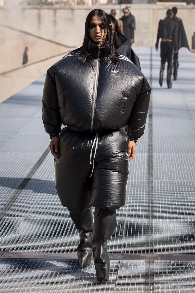Wearable Fish rick owens premiers adidas collab at paris mens fashion week