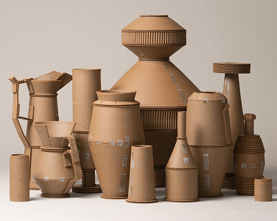 'beauty can help save us': jacques monneraud on turning cardboard into lasting ceramics