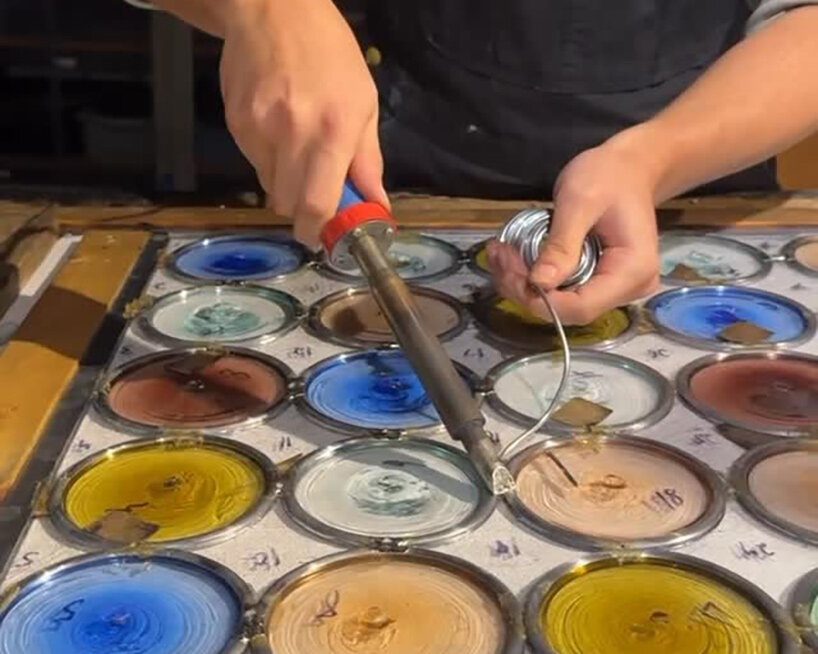 ben tuna stained-glass