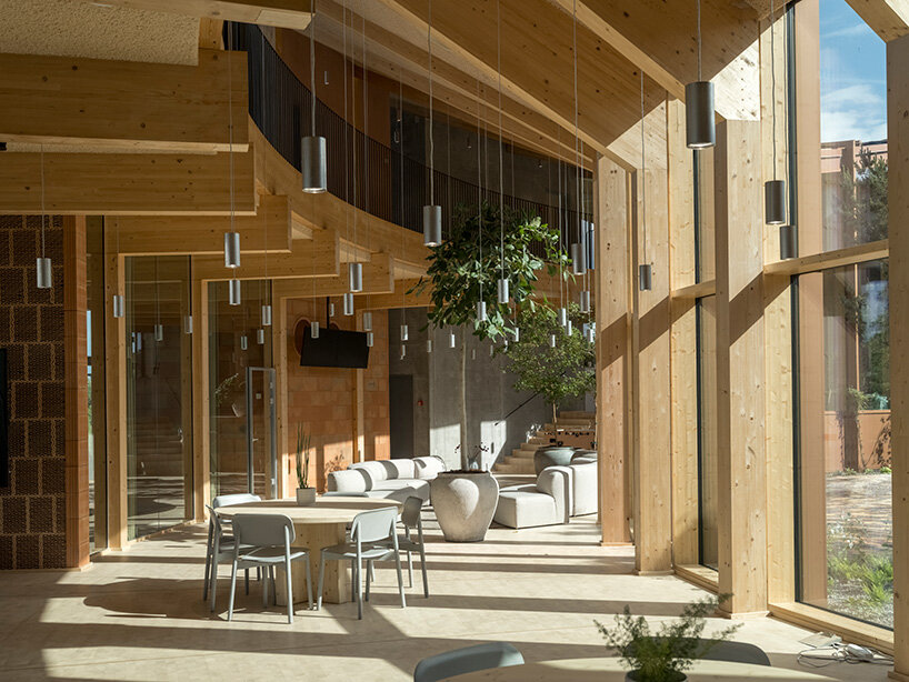 BIG completes dymak's HQ as a full-scale showcase of natural materials in denmark - 6
