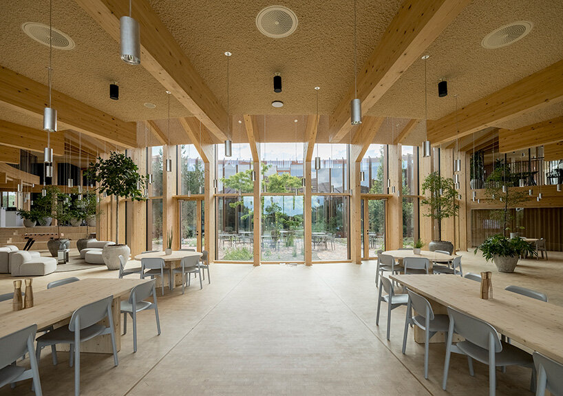 BIG completes dymak's HQ as a full-scale showcase of natural materials in denmark - 7