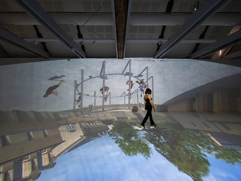céleste boursier-mougenot composes music through a ring of swings and bells - 6