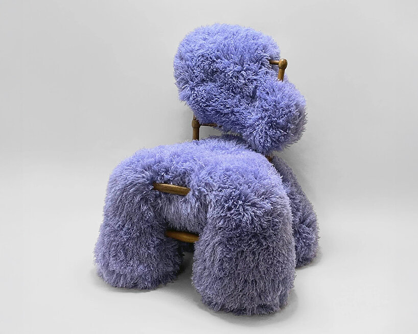 mutated chairs grow fur and flesh inside the studio of charlotte kingsnorth - 6