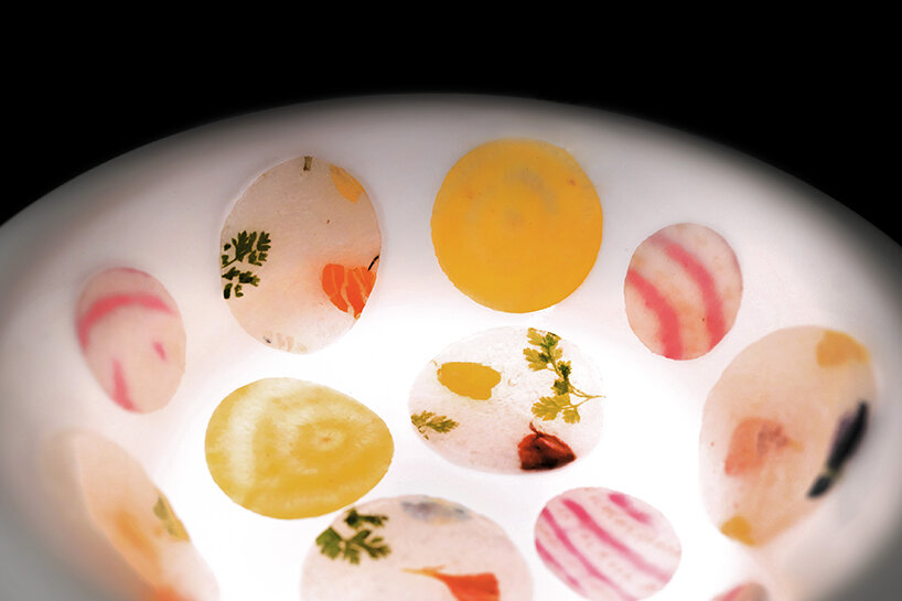habits design transforms dining into a synchronized light performance - 5
